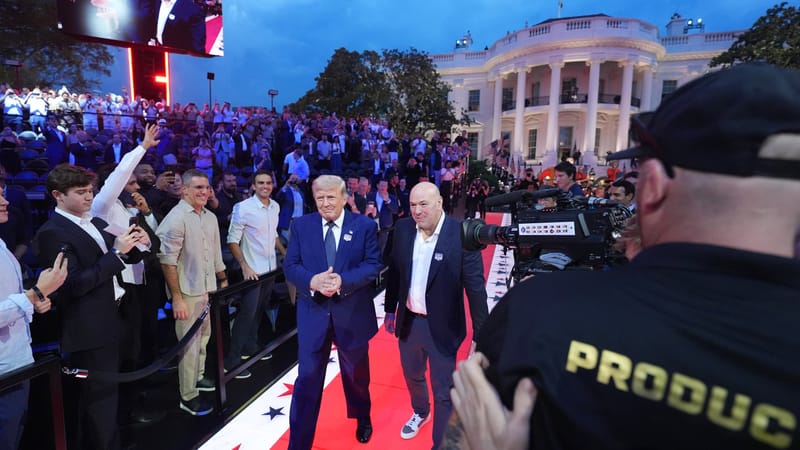 Trump Turns 80: Cage Fights at the White House Mark a Presidential First