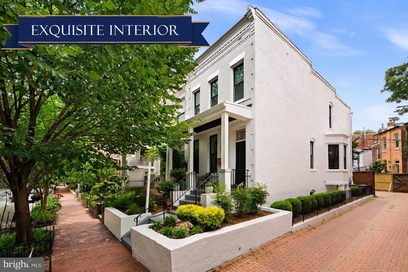 A 230-Year-Old DC Rowhouse Near the Capitol Hits the Market