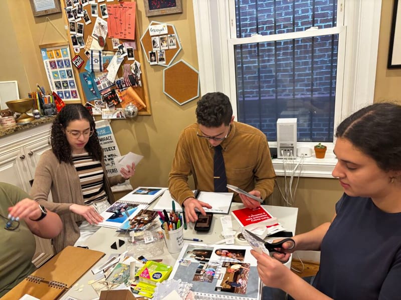 Moishe House CoHi Brings DC Young Adults Together Through Scrapbooking