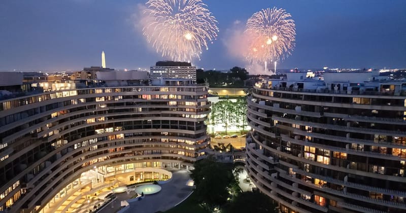 DC's Priciest July 4th Views: $30K Tables at the Watergate
