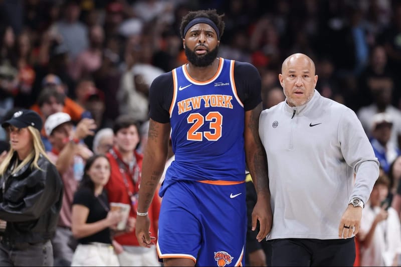 Mitchell Robinson's Broken Finger Looms Over 2026 NBA Finals