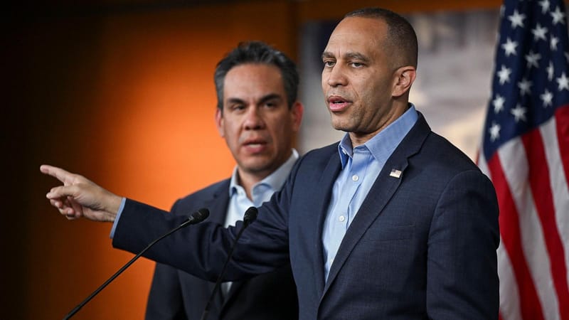 Hakeem Jeffries Stays Silent on Israel as House Democrats Splinter