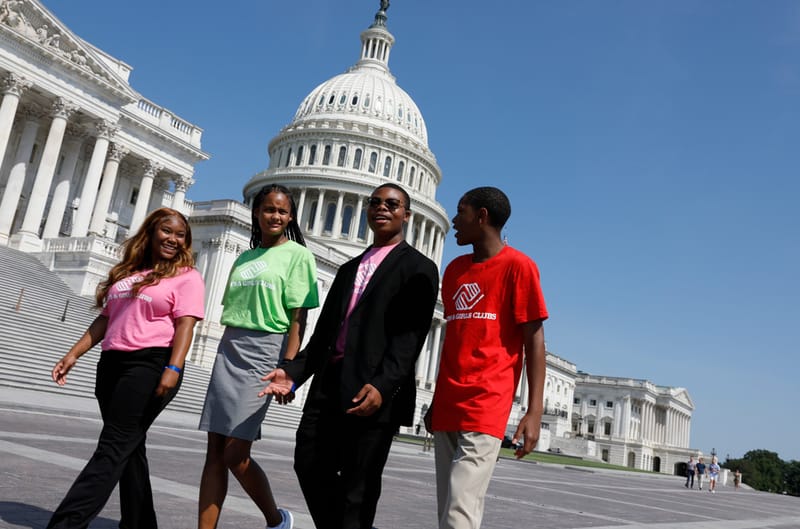 Boys & Girls Club Brings Youth Leaders to DC's Power Corridors