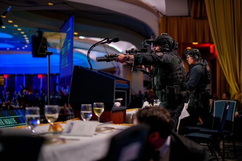 Gunfire Outside White House Correspondents' Dinner Rattles DC Elite