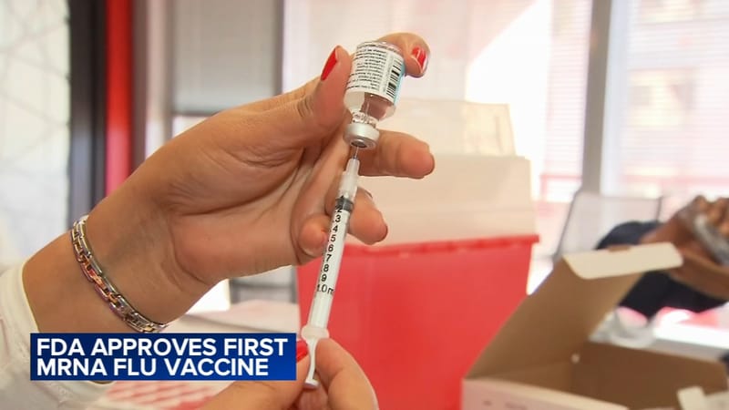 FDA Approves Moderna's mRNA Flu Vaccine in Historic Shift
