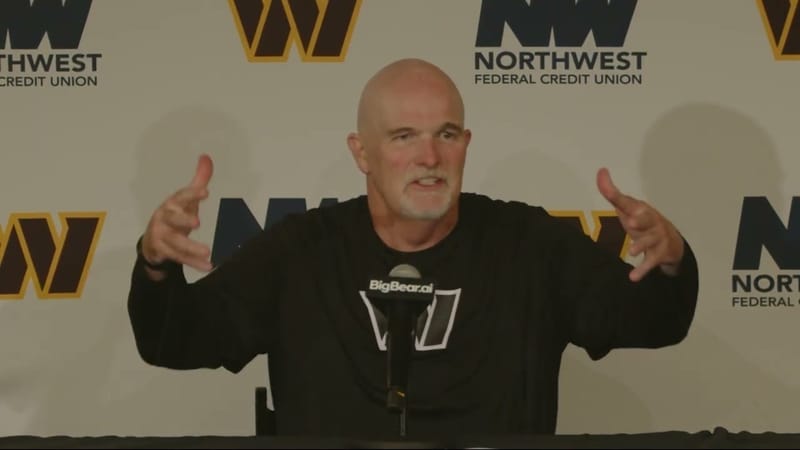 Dan Quinn admits the Commanders still don't know who's starting at center
