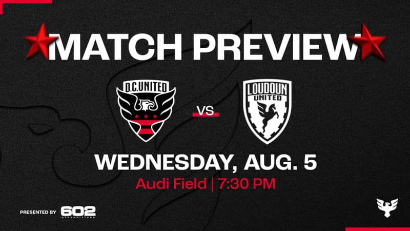 D.C. United vs. Loudoun United FC: 2026 DMV Derby Preview