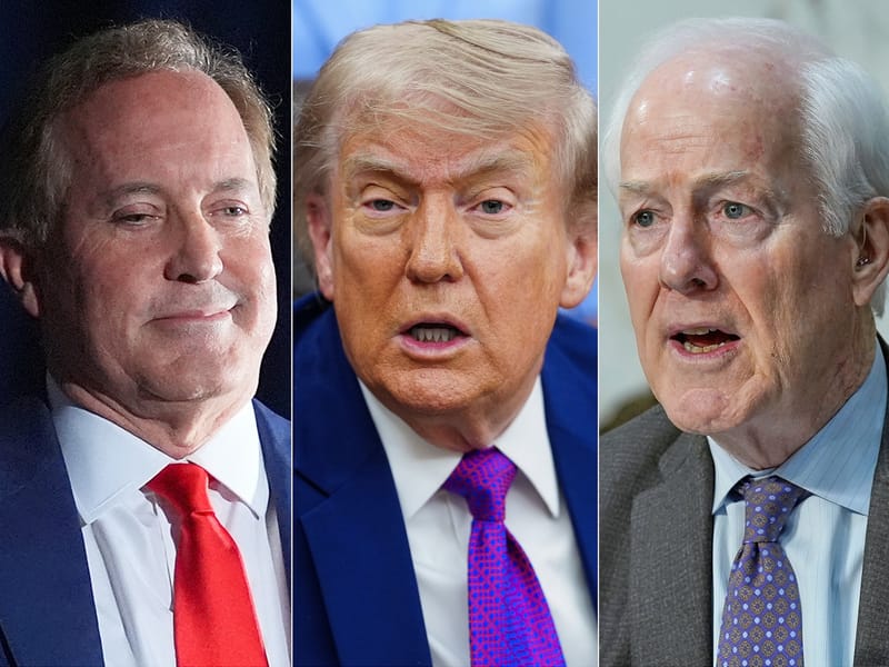 Trump Backs Texas Senator Who Blocked His Own AG Nominee