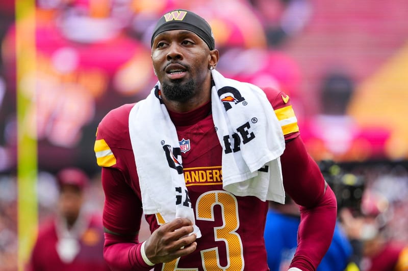 Trey Amos is on IR, and the Commanders are heading to Philadelphia already short-handed in the secondary