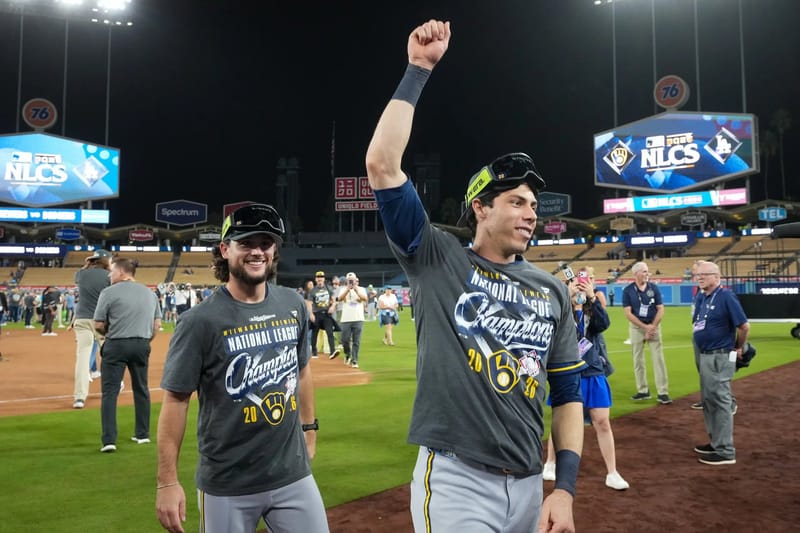 Milwaukee sweeps the Dodgers out of history and into the World Series