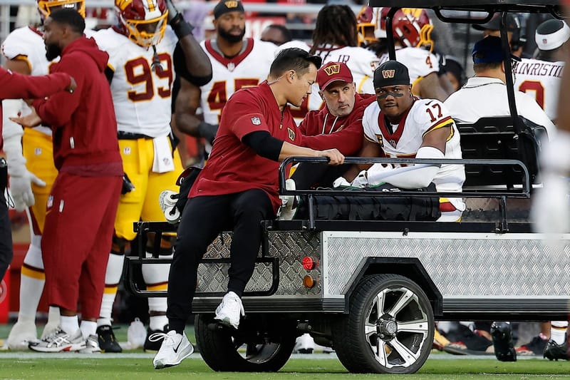 Terry McLaurin's knee injury casts a long shadow over the Commanders' wreckage in Santa Clara