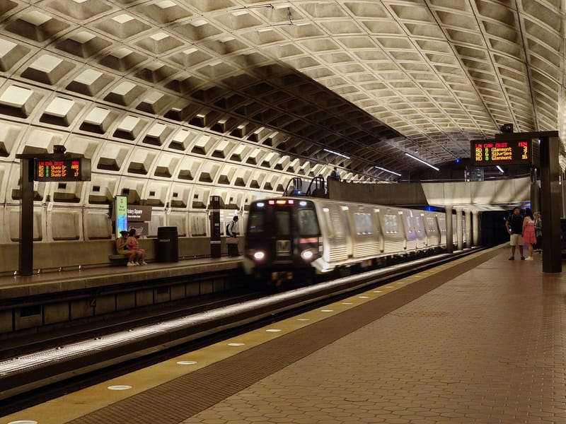 What's the busiest Metro station in DC?